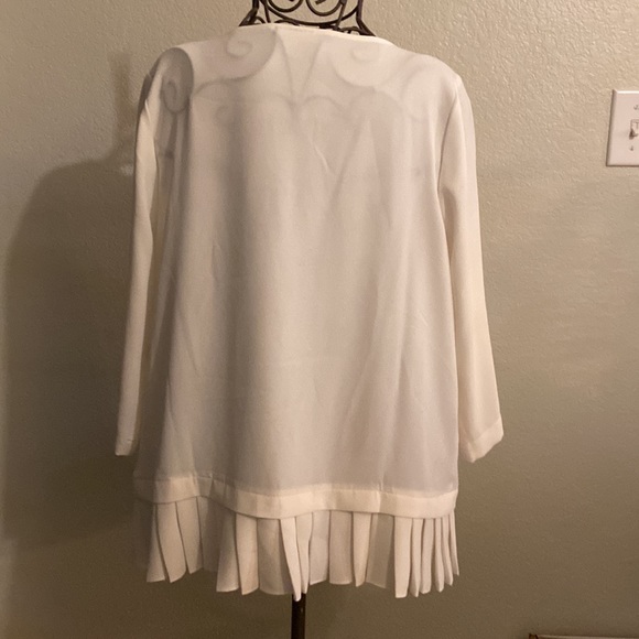 J. Jill ivory blouse - Picture 3 of 8
